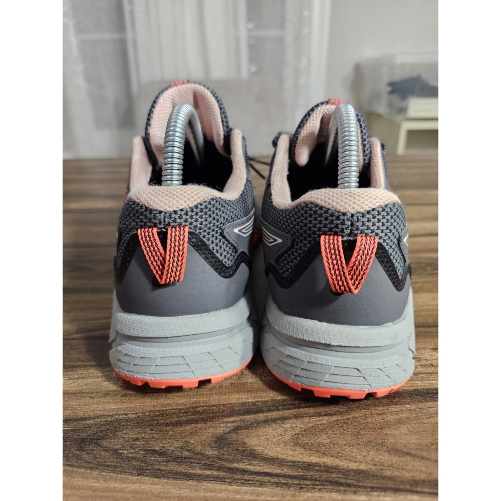 ASICS Women's Gel-Venture 8 Running Shoes Grey/Orange | Women's Size 8.5 Wide - Picture 6 of 16